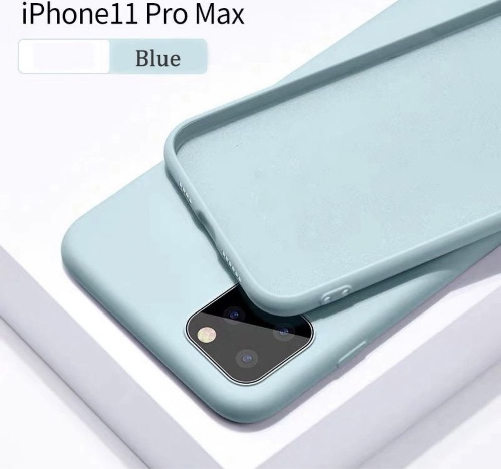 Iphone 11 PRO MAX Husa JoomCase Slim Silicon Catifea Interior