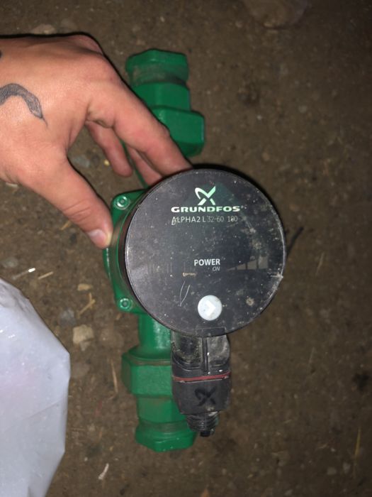 Pompa pentru centrala pe lemna