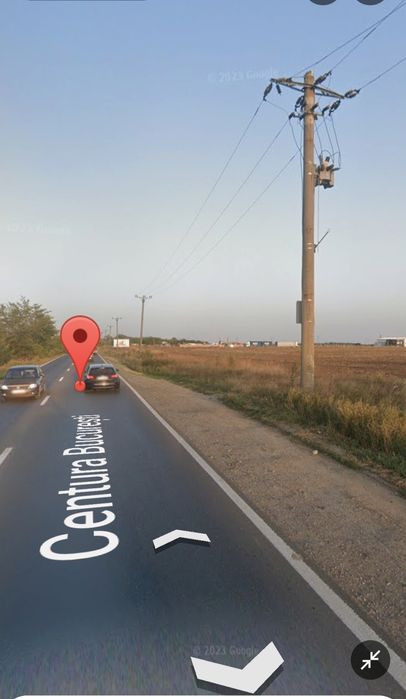 Teren intravilan cu deschidere la centura București
