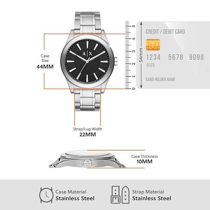 Ceas Armani barbatesc Armani Exchange AX2320 și AX.1327 Quartz sigilat