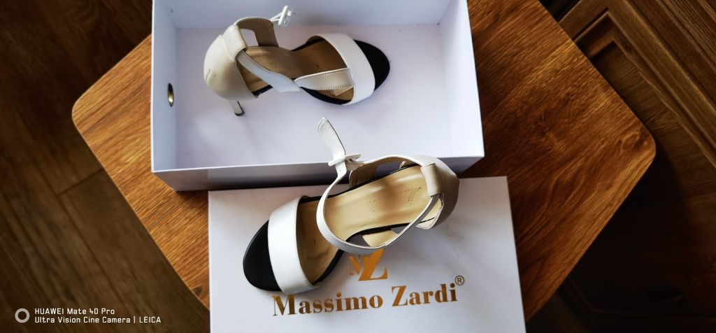 Елегантни сандали Massimo Zardi, 36 номер, естествена кожа
