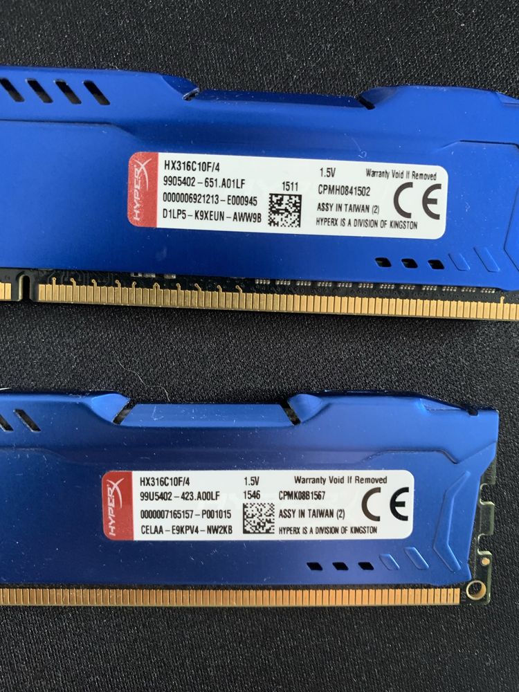 Memorie RAM Hyperx Fury 2x4GB DDR3