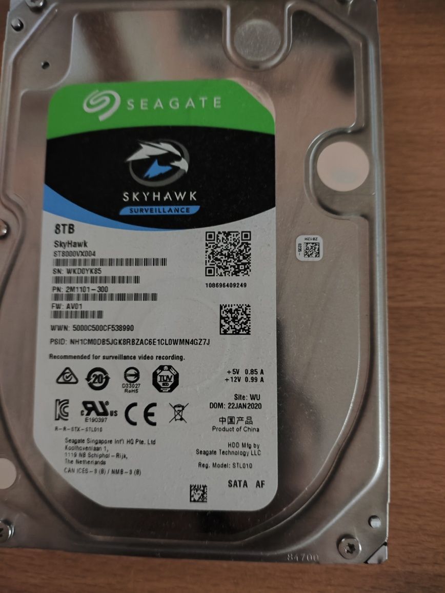 Hard disk 8TB Seagate SkyHawk