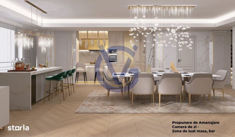 Privind in zare deasupra tuturor - PENTHOUSE unic cu terasa 191 mp - C