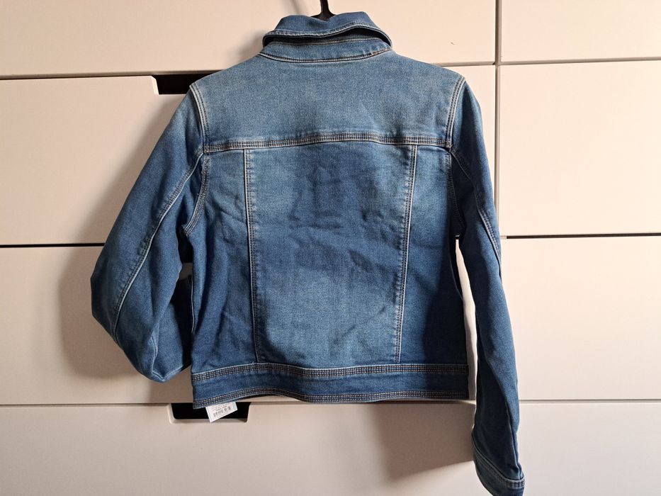 Детско дънково яке /деним/, размер 10/12 години, ново