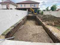 Lucrari/inchiriere, miniexcavator,sapaturi fundatii,fose,bransamente