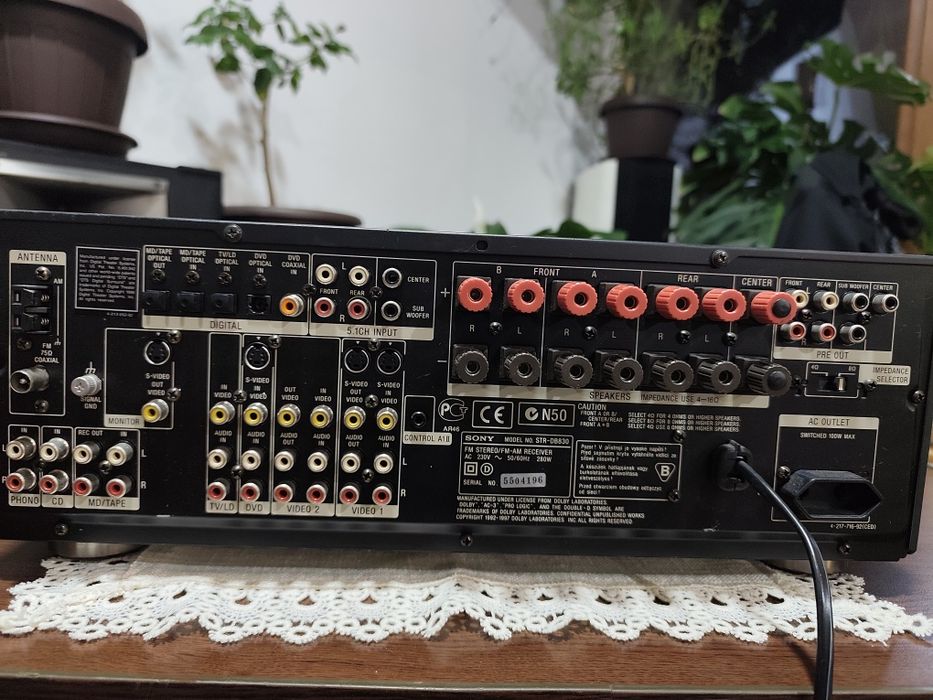 Receiver Sony STR-DB830