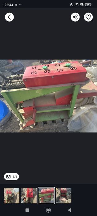 Mașină bătut porumbul