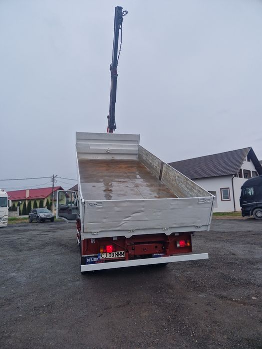 Iveco eurocargo cu macara!