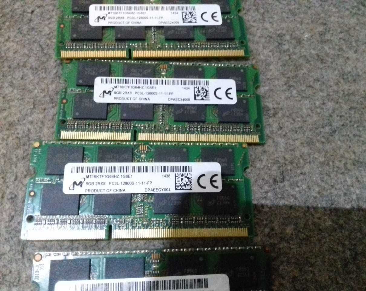 ram laptop ddr3 mac , apple 8 gb pc3l, sau 1,5v , samsung , micron