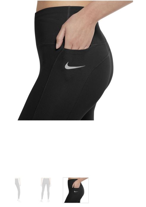 Colanți fitness/sport Nike+top negru