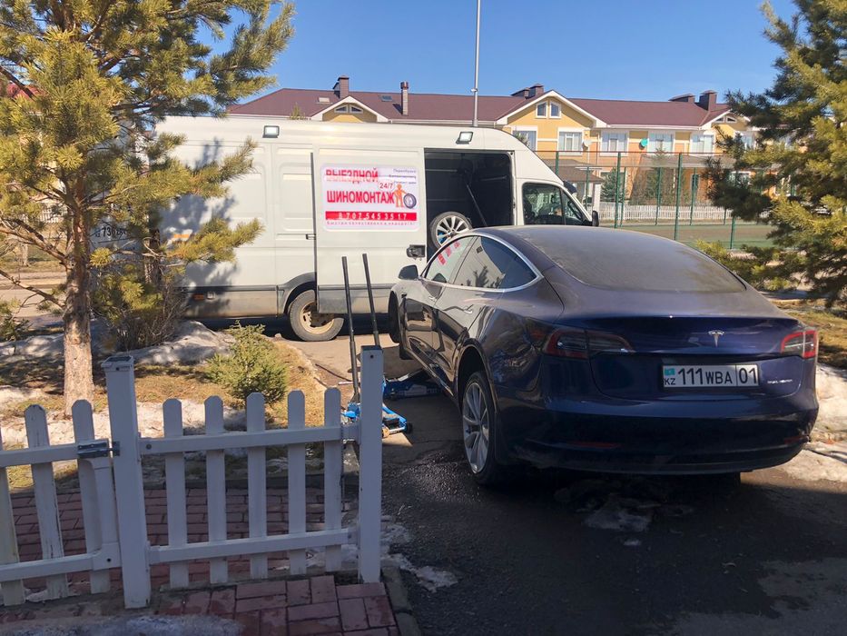 Выездной мобильный шиномонтаж передвижной