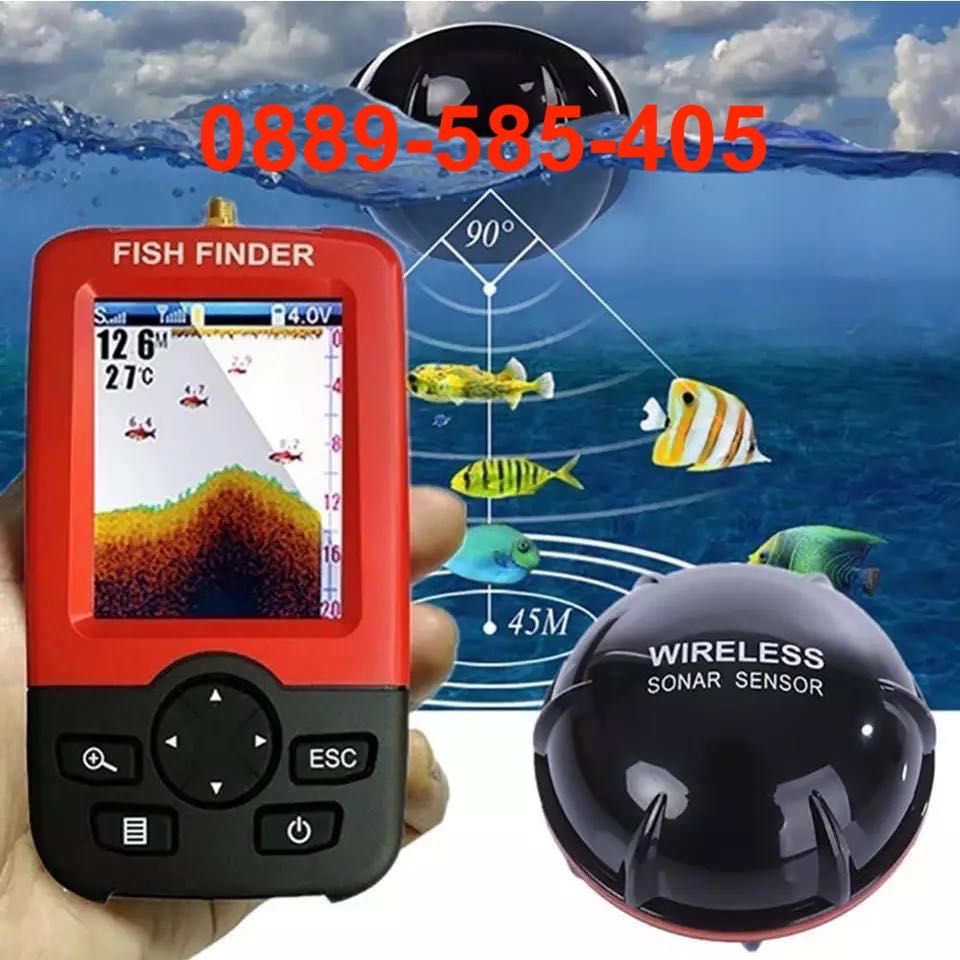 2023 Fish Finder Sonar Безжичен сонар за риболов сонари за риба