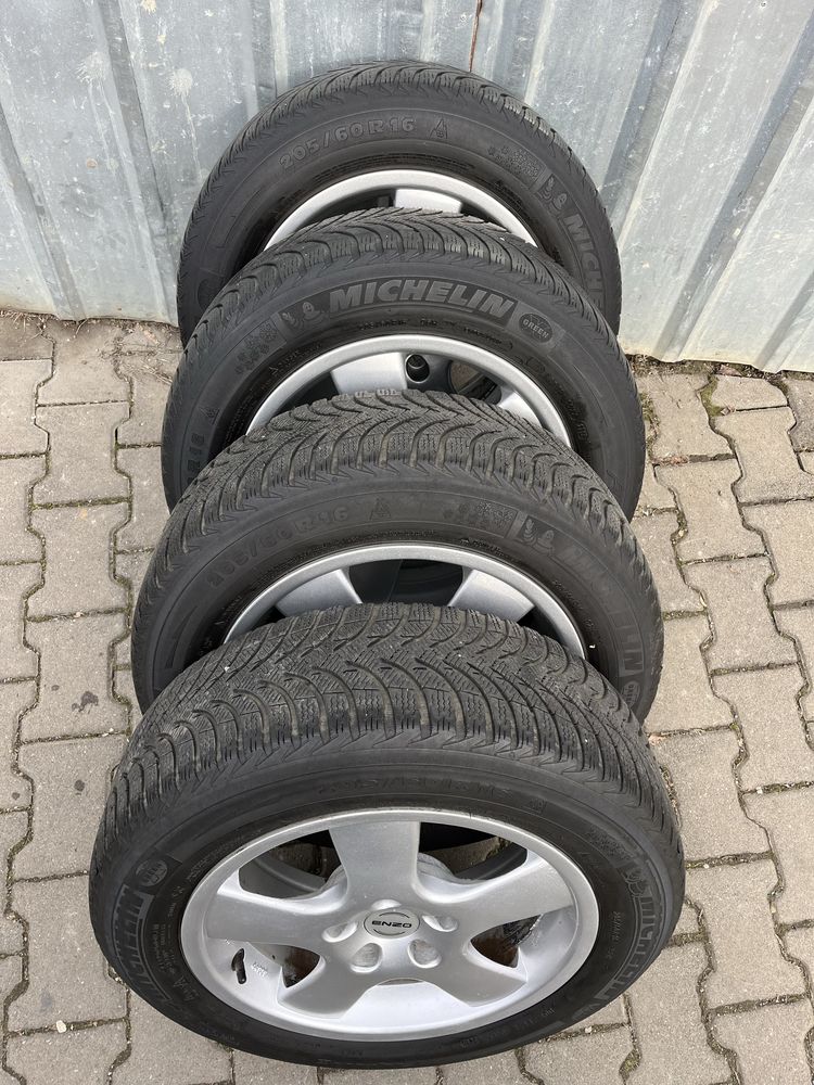 Jante aliaj 5x114.3mm, 205/60 R16 Mazda, Toyota, Hyundai, Kia, Renault