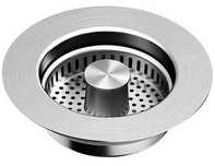 Filtru scurgere chiuveta 3-in-1, inox, pop-up, 11.3x3.7cm