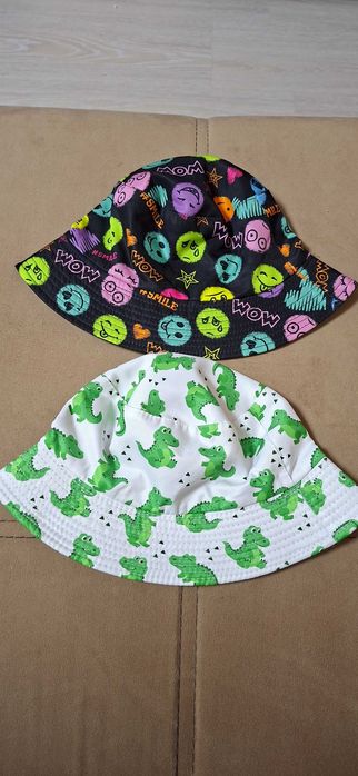 Детски летни шапки (идиотки) 2бр.