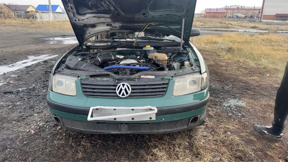 На разборе Volkswagen.