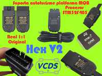 Tester Auto VCDS 23.3.1 Engleza/Romana 1:1 Original Procesor STM32F405