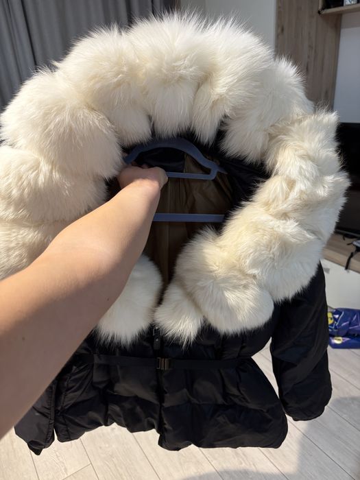 Vand geaca cu blana naturala vulpe