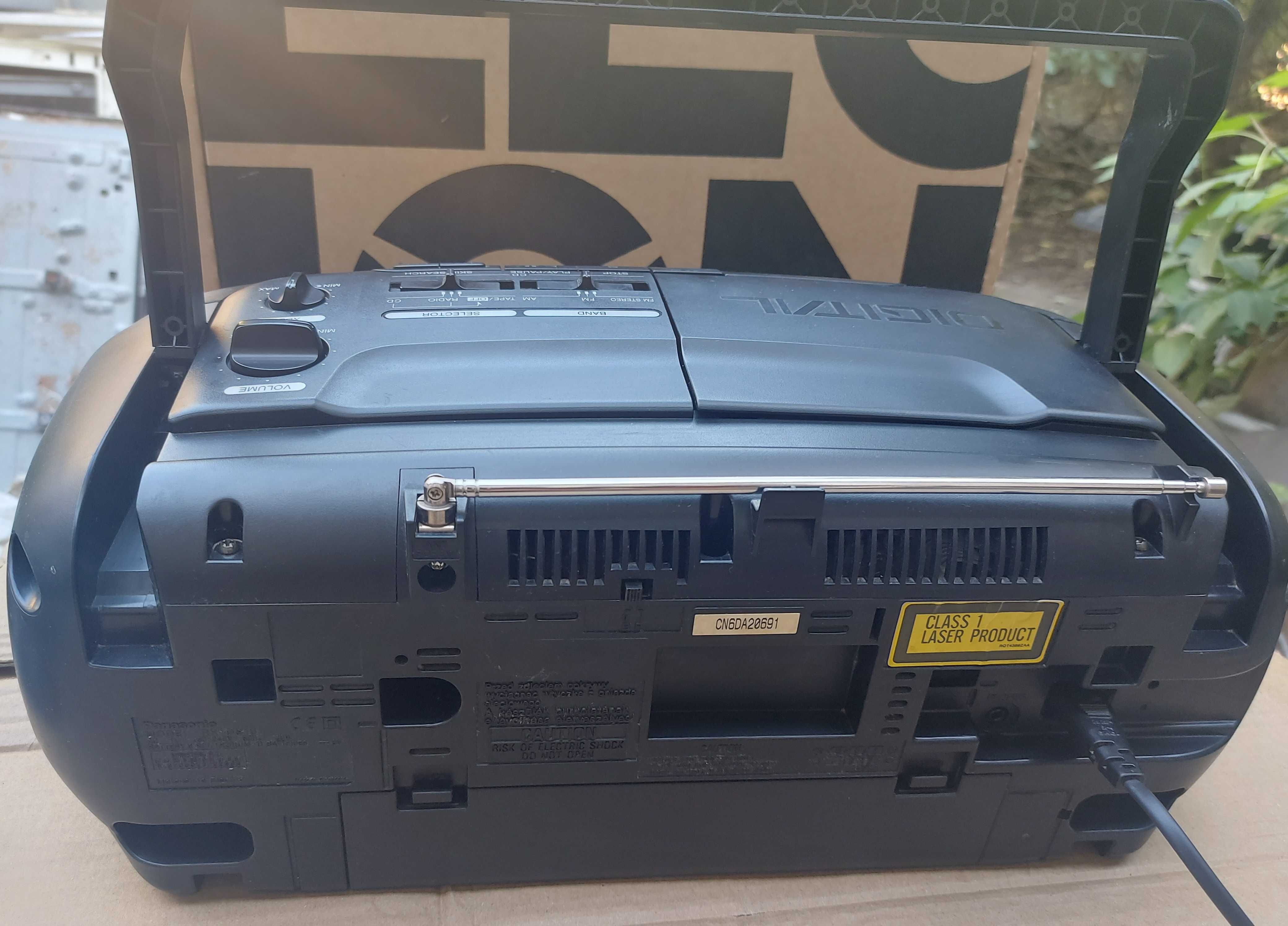 Panasonic RX-DS10 Stereo Radio Cassette Recorder Tuner/CD/Tape