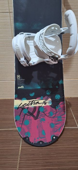 Placa snowboard Nitro Lectra 146-legaturi -boots burton