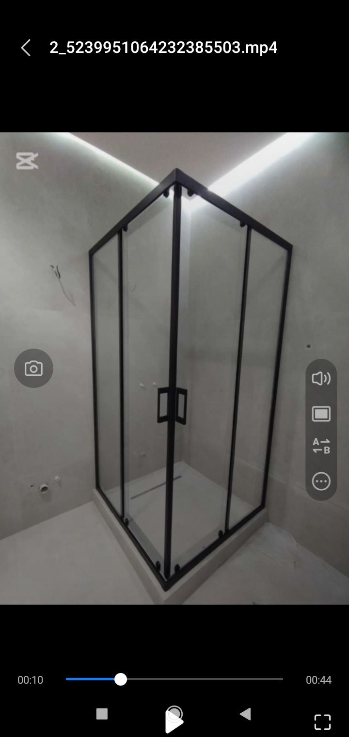 Dushavoy kabina ishlab chiqarish