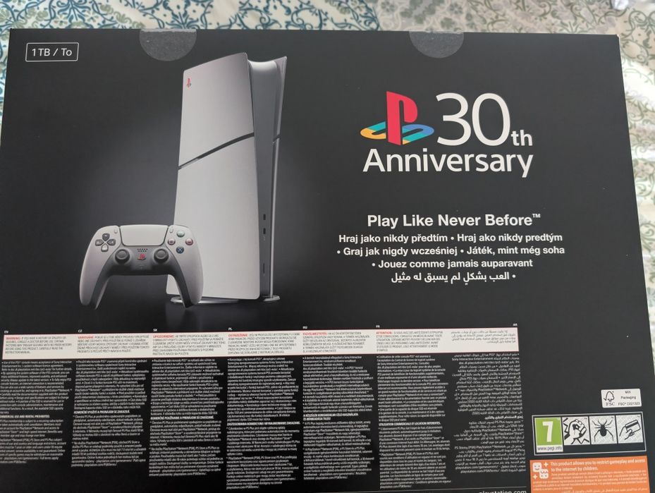 Playstation 5 Limited Edition 30th Anniversary SIGiLAT Garantie PS5
