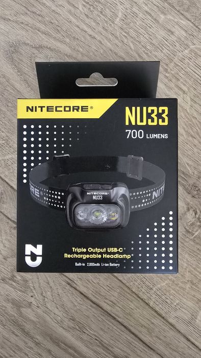 Nitecore NU33 lanterna frontala, 700lm