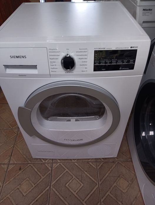 Сушилня с термопомпа Сименс Siemens IQ 500 A+++ 8кг 2 години гаранция