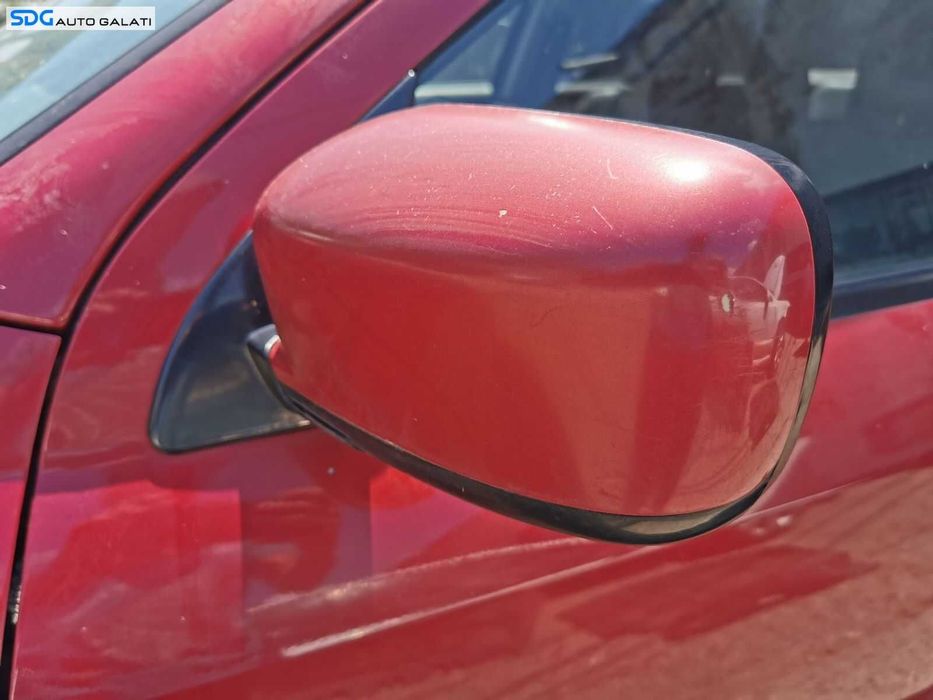 Oglinda Stanga Electrica FARA Pliere Electrica Mitsubishi Outlander 2003 - 2008 Culoare Rio Red Metallic R20 R20B [0599]