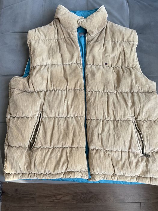 Страхотен двулицев елек-пухенка XXL 56 номер