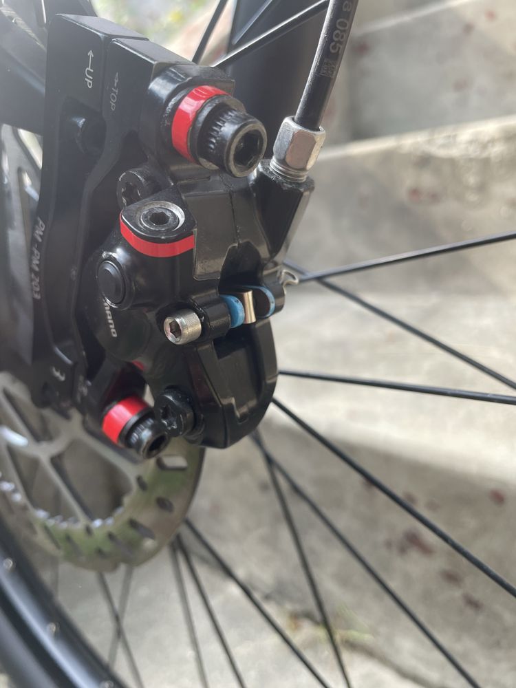 Frane shimano cu etriere modificate