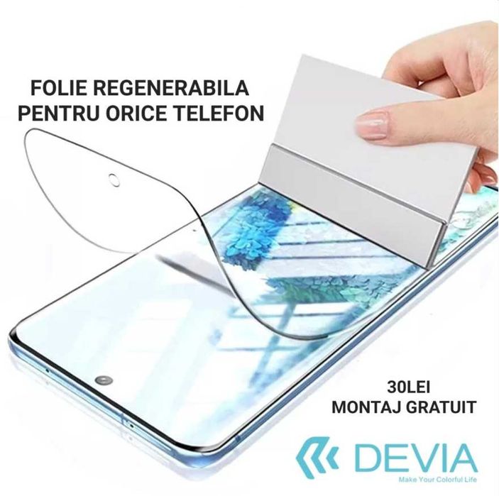 Folie Silicon Samsung A07 A17 A21S A23 A26 A36 A56 A71 S24 S25