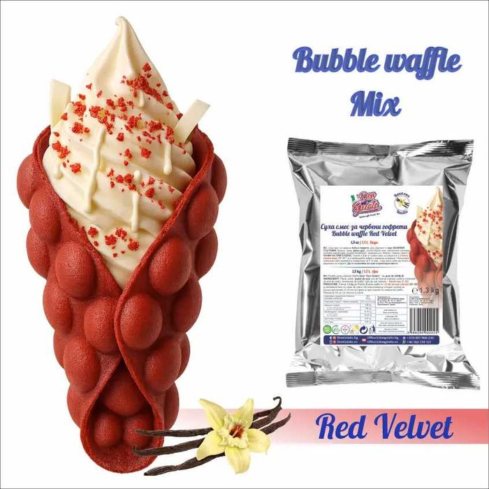 Premix pentru Bubble Waffle Don Gelato – 9 arome | Calitate excelentă