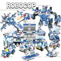 ROBOCOP 825 piese !!! Armata tehnic politie technic city auto tip lego