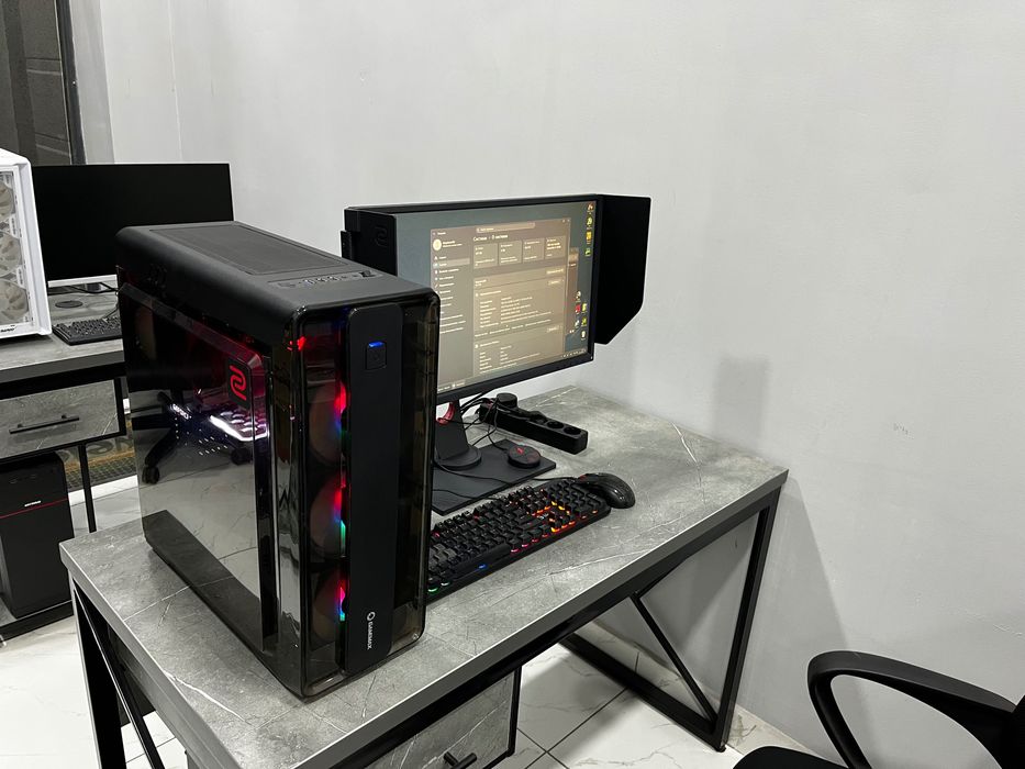 Игровой компьютер монитор Benq Zowie 240Hz видеокарта Rtx3060Ti