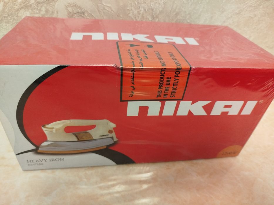 Электрический утюг NIKAI.  Янги электрический дазмол.