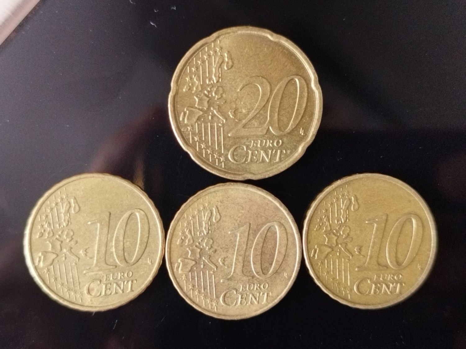 Колекционерски евро монети – Германия 2002 г. (10 и 20 цента)