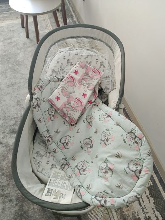 Люлька 6в1 в отличном состоянии+матрасик и простань