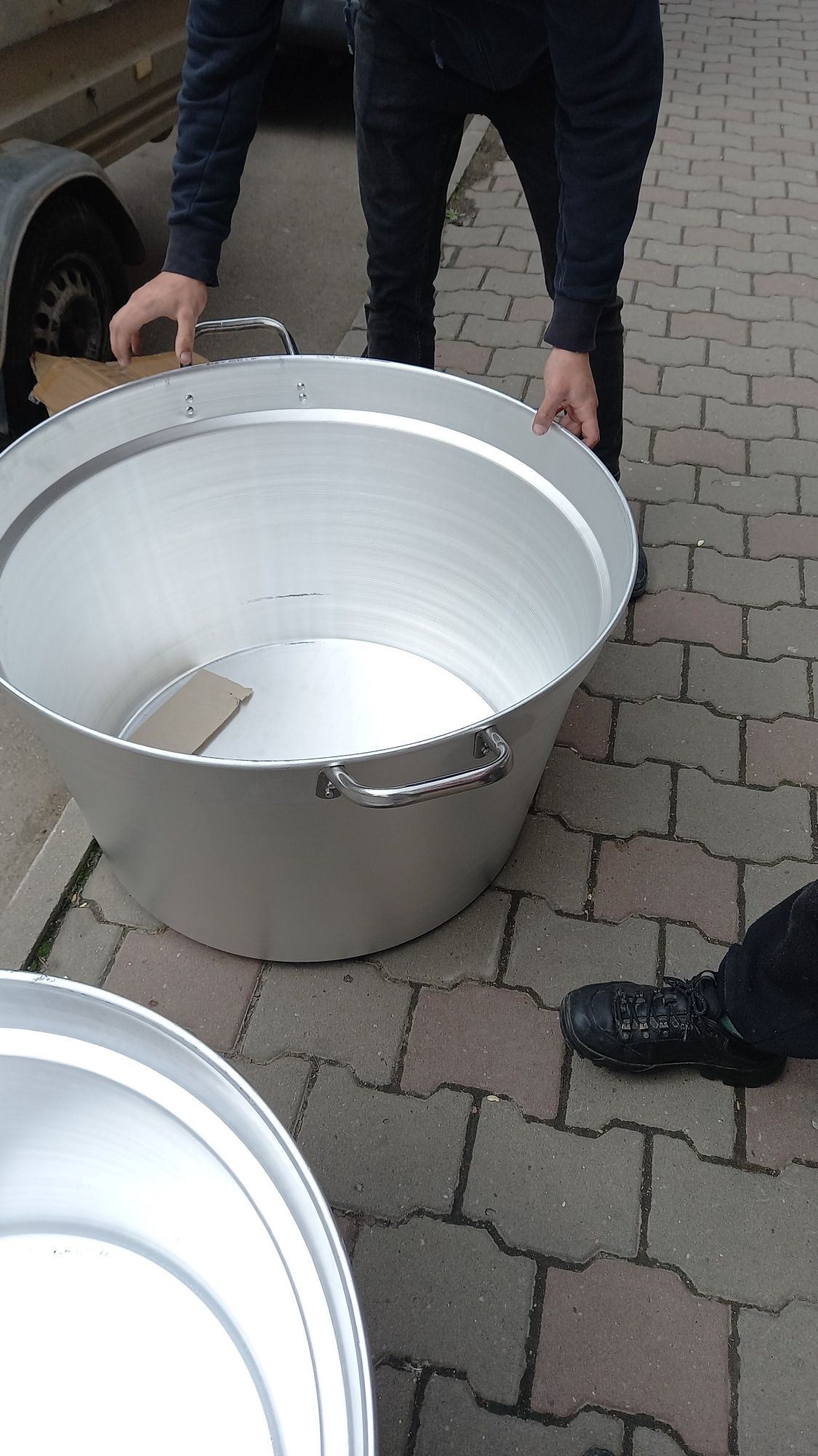 Ceaun Tyci aluminiu alimentar 140 L ,  import Italia Promo 549  lei