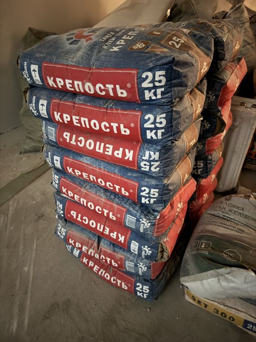 Клей плиточный Крепость