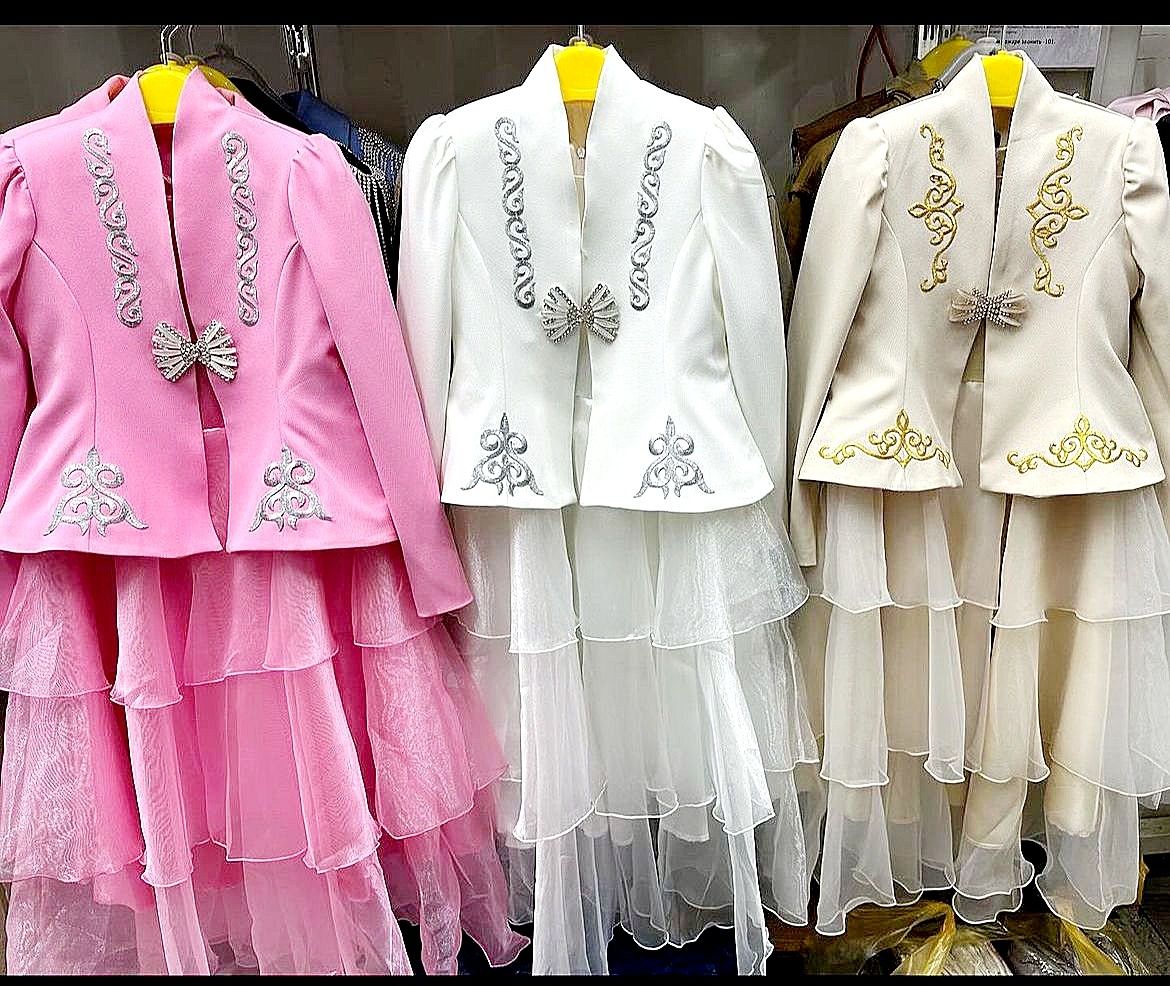 Национальные  Казахские платье