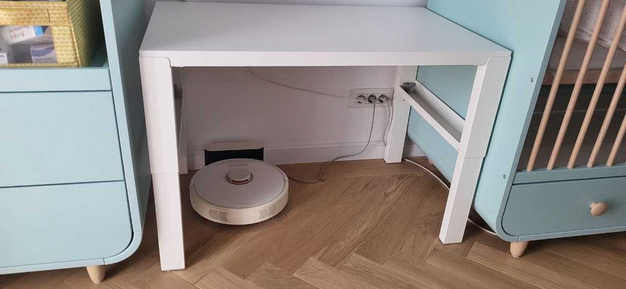 Birou reglabil IKEA PÅHL Birou, alb, 96x58 cm