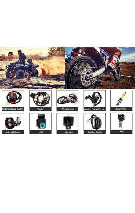 Instalație electrica Scuter/Atv 50-125 cc