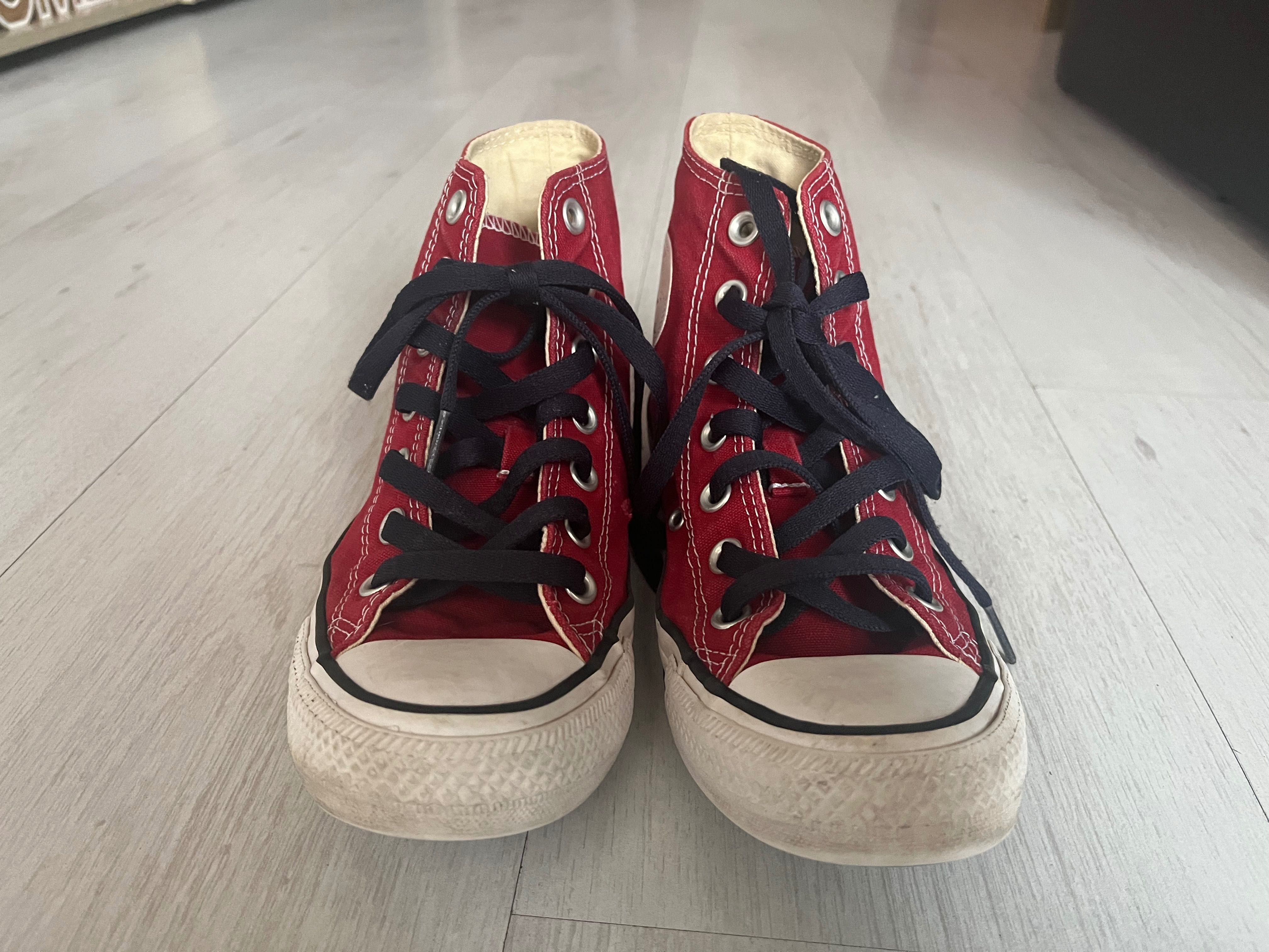 Converse кецове, червени, 37 номер