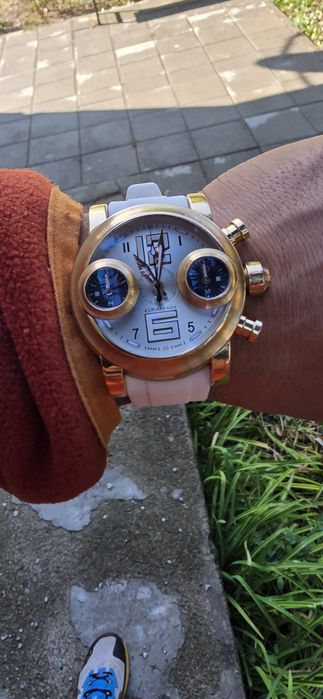 Graham 46mm 18k rose Gold