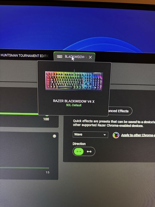 Razer balckwidow v4 X tastatura gaming