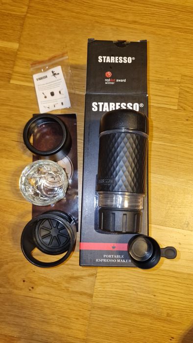 Espressor portabil manual