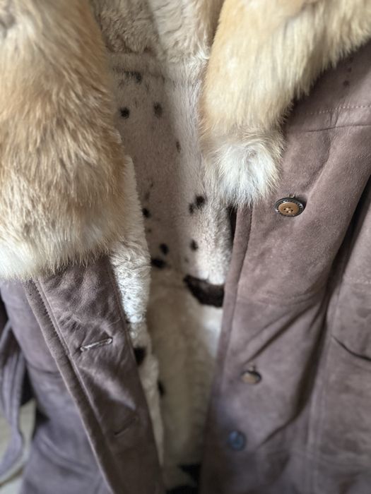 Cojoc Blana taupe, cu nasturi si cordon