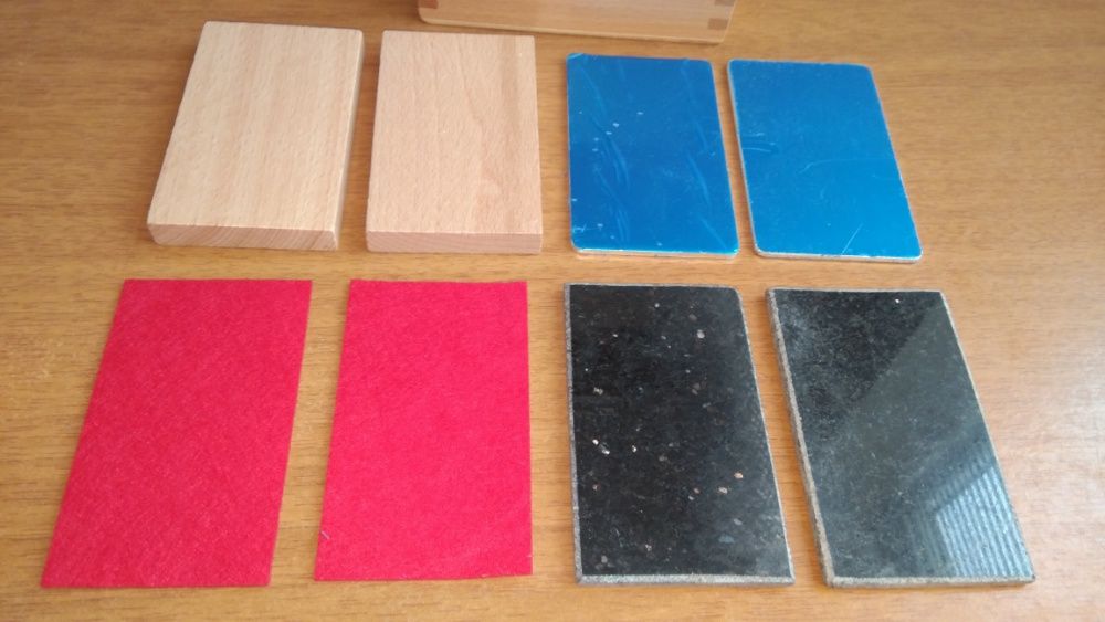 Термична Монтесори сетивна кутия с различни материали / термални кутии